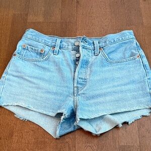 Levi denim shorts